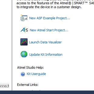 The New Atmel START project link